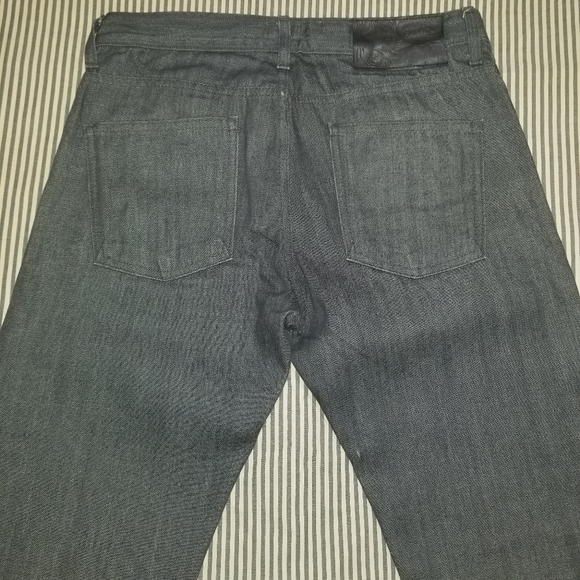 Naked & Famous Charcoal Selvedge Jeans Men 32 - Picture 4 of 8